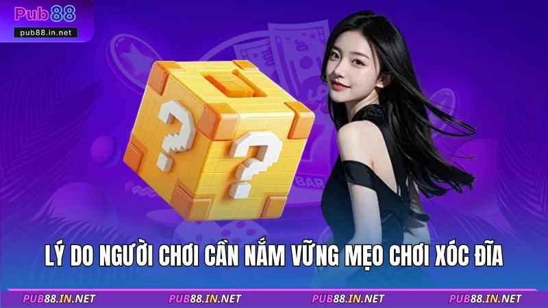 Lý do người chơi cần nắm vững mẹo chơi xóc đĩa